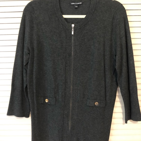 Cable & Gauge Sweaters Cable Gauge Cardigan Sweater Large Poshmark